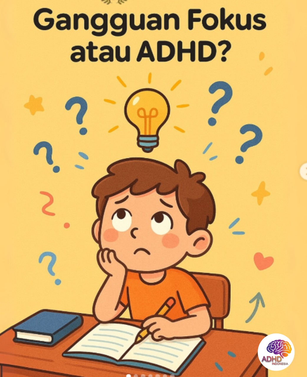 ADHD dan Kesulitan Fokus Anak: Edukasi untuk Keluarga di Kabupaten Tangerang