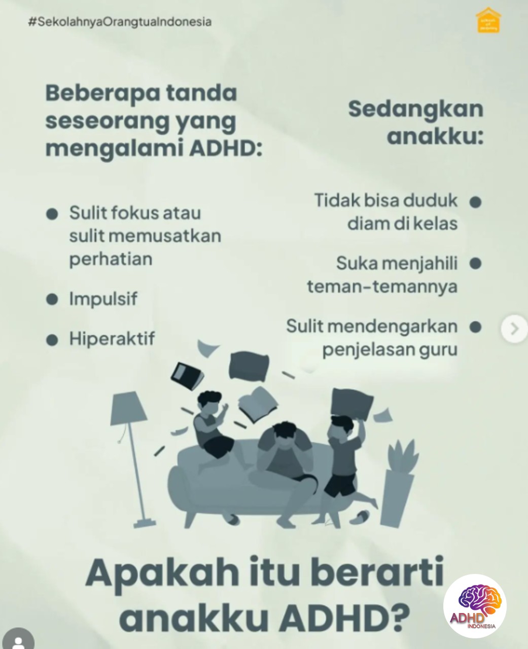 Ciri dan Gejala ADHD pada Anak Usia Dini di Kabupaten Tangerang